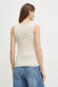 Ρούχα Βαμβακερό τοπ United Colors of Benetton 3GA2DH010 μπεζ