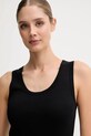 Βαμβακερό τοπ United Colors of Benetton μαύρο 3GA2DH010
