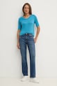 Μπλουζάκι United Colors of Benetton 3Z12D401G μπλε AW25