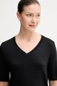 United Colors of Benetton tricou negru 3Z12D401G
