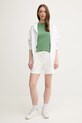 Тениска United Colors of Benetton 3FJHD109K зелен SS25