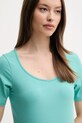 United Colors of Benetton tricou turcoaz 3FJHD401P