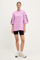 Hummel tricou din bumbac 227561 violet SS25