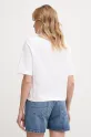 Îmbrăcăminte United Colors of Benetton tricou din bumbac 3BL0D109D alb