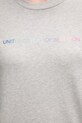 United Colors of Benetton tricou din bumbac gri 3BL0D109D