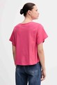 Дрехи Памучна тениска United Colors of Benetton 3U53D109U розов