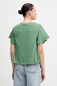 Ρούχα Βαμβακερό μπλουζάκι United Colors of Benetton 3U53D109U πράσινο