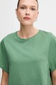 Βαμβακερό μπλουζάκι United Colors of Benetton πράσινο 3U53D109U