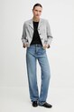 Βαμβακερό μπλουζάκι United Colors of Benetton 3U53D109U μαύρο SS25
