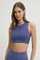 Top za trening Reebok LUX Collection bez uzorka ljubičasta 100214320