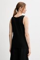 Одежда Льняной топ United Colors of Benetton 37UJE8398 чёрный