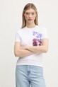 Футболка Desigual BOTANICAL LA белый 25SWTK48