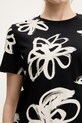 Desigual tricou din bumbac COLORADO 25SWTK26 negru