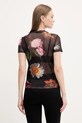 Odzież Desigual t-shirt DES MOINES 25SWTK88 czarny
