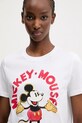 Хлопковая футболка Desigual MICKEY MOUSE белый 25SWTKAI