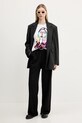 Desigual t-shirt bawełniany MISURI 25SWTKA9 biały SS25