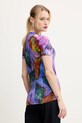 Oblačila Kratka majica Desigual YELLOWSTONE 25SWTK89 vijolična