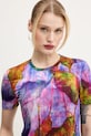 Μπλουζάκι Desigual YELLOWSTONE μωβ 25SWTK89