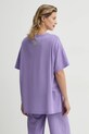 Îmbrăcăminte American Vintage tricou PYM02AE25 violet