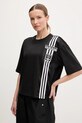 adidas Originals tricou imprimeu negru JD0100