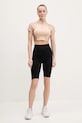 Μπλουζάκι adidas Originals Zip Up Crop Top JJ0916 μπεζ SS25