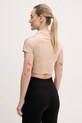 Oblečenie Tričko adidas Originals Zip Up Crop Top JJ0916 oranžová