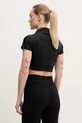 Одяг Футболка adidas Originals Zip Up Crop Top JJ0917 чорний