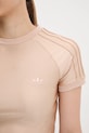 adidas Originals tricou 3-Stripe Spandex JJ0909 portocaliu