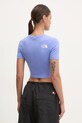 Oblečenie Tričko The North Face Essential Cropped NF0A55AO0YI1 modrá