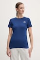 The North Face t-shirt Simple Dome blu navy NF0A87NHD1R1