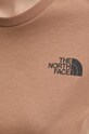 Bavlnené tričko The North Face Box Relaxed NF0A87NK6E11 hnedá
