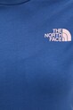 The North Face t-shirt bawełniany Redbox Slim NF0A87NMB4O1 granatowy