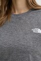 The North Face sportos póló Flex NF0A8BRR5S51 szürke