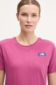 The North Face t-shirt Outdoor Graphic różowy NF0A8C226EO1