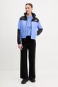 Bavlnené tričko The North Face Essential NF0A87NQ0YI1 fialová SS25