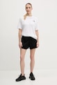 The North Face t-shirt bawełniany Essential NF0A87NQFN41 biały SS25