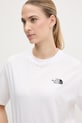 The North Face t-shirt bawełniany Essential biały NF0A87NQFN41