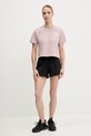 The North Face t-shirt Simple Dome Cropped Slim NF0A87U40SO1 rosa SS25