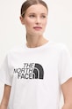 Μπλουζάκι The North Face Easy Relaxed λευκό NF0A8A6HFN41