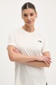 The North Face t-shirt sportowy Flex beżowy NF0A8BRRQLI1
