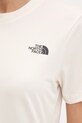 The North Face t-shirt sportowy Flex NF0A8BRRQLI1 beżowy