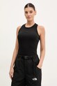 The North Face top z elastanem czarny NF0A8BVTJK31