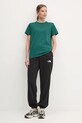 The North Face t-shirt in cotone Relaxed NF0A8C386GI1 verde SS25