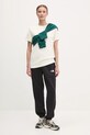 The North Face t-shirt in cotone Relaxed NF0A8C38QLI1 beige SS25