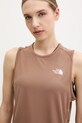Αθλητικό top The North Face Sunriser καφέ NF0A8BBY6IH1