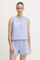 Top The North Face Terry Relaxed άλλο μπλε NF0A8C260VI1