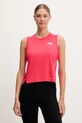 The North Face top treningowy Sunriser regular czerwony NF0A8BBY6IE1