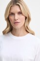 Βαμβακερό μπλουζάκι Filippa K λευκό 31287.FK