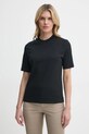 Хлопковая футболка Filippa K хлопок чёрный 30611.FK