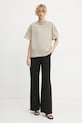 Хлопковая футболка Filippa K 30648.FK бежевый SS25